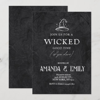 Invitation Soirée d'Halloween adulte