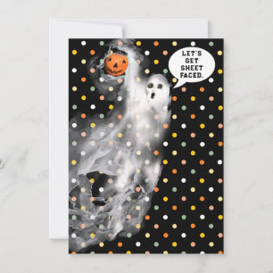 Invitation Soirée d'Halloween pour adultes