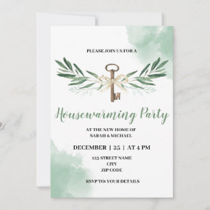 Invitation Soirée du ménage vert