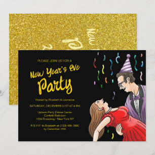 Invitation Soirée du Nouvel An