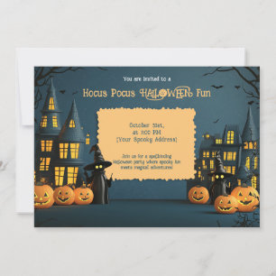 Invitation Soirée éffrayante