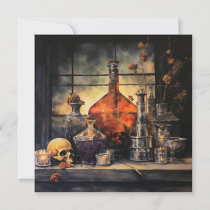 Invitation 👻 Soirée 🥂 Esprits & Esprits ! 🥂 👻 Halloween