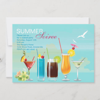 Invitation Soiree été