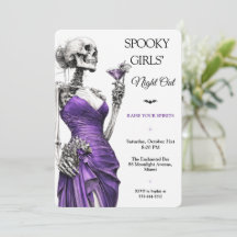 Soirée Halloween de filles effrayantes Cocktail