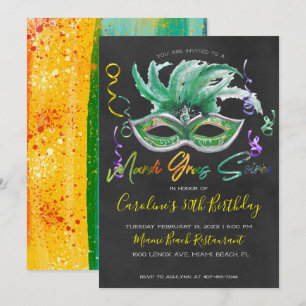 Invitation Soirée Mardi Gras 30e Anniversaire