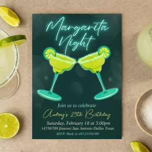 Invitation Soirée Margarita