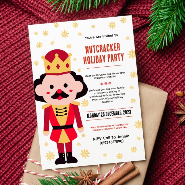 Invitation Soirée Nutcracker (Créateur téléchargé)
