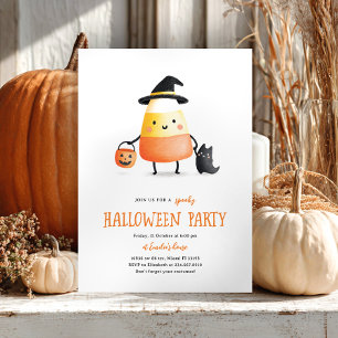 Invitation Soirée pour enfants d'Halloween