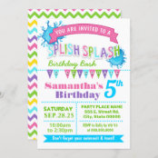 Invitation Fete D Anniversaire De Requin Bash Zazzle Fr