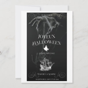 Invitation 🎃 Soirée Spéciale Halloween au Bar de la Marine