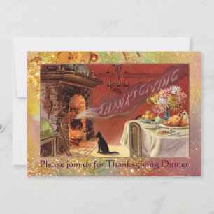 Invitation Soirée Thanksgiving