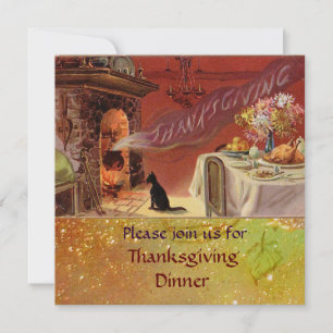 Invitation Soirée Thanksgiving