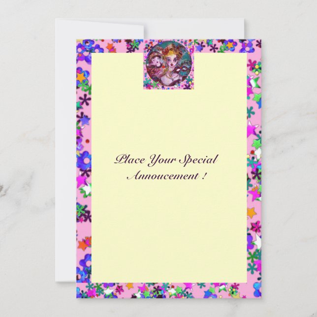 INVITATION SOIRÉE VÉNITIENNE DE LA SAINT-VALENTIN EN MASQUE (Devant)