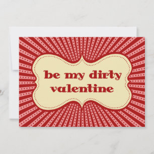 Invitation Sois ma sale Valentine