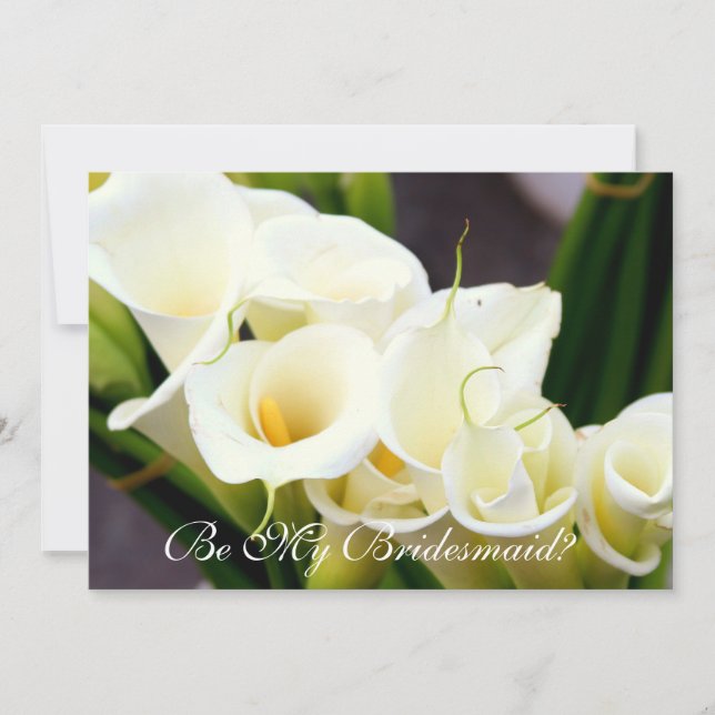 Invitation Sois ma servante calla (Devant)
