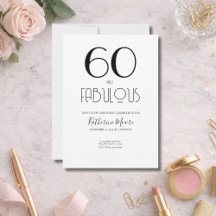 Soixante ans et Merveilleuse Fête d'anniversaire 5