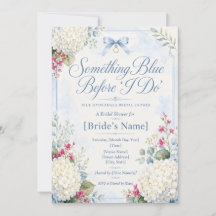 Something Blue Baby Shower | Hydrangea Bleue