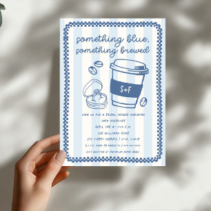 Invitation Something Brewed Coffee Enterrement de Vie de Jeun