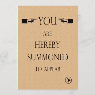 Invitation Sommation d'invitation de fête de remise des