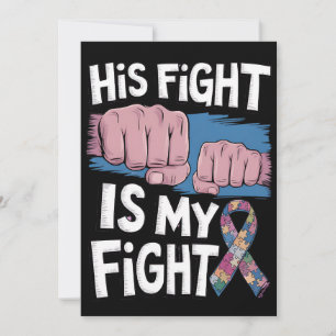 Invitation Son combat est mon combat Soutenir la sensibilisat