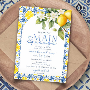 Invitation Son Lemon en Squeeze de la Côte Amalfitaine pour E