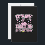 Invitation Son My Flocking 60th Birthday - 60.Geburtstag Frau<br><div class="desc">Funny Flamingo Gift for men,  Gift for women,  wife,  husband,  son,  daughter,  grandson,  granddaughter. Design Gift Idea for Birthday,  Christmas,  Anniversary,  Fathers day,  Mothers Day,  matching outfit men,  women,  father,  wife,  teacher.</div>