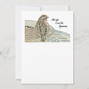 Invitation Son oeil est sur le Bruant