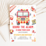 Invitation Sonner l'Alarme Anniversaire Camion de Pompiers<br><div class="desc">Épatez vos invités avec cette adorable invitation d'anniversaire de Camion de Pompiers,  parfaite pour donner le ton de votre journée spéciale ! Facilement personnalisable et livrée numériquement,  c'est un moyen sans tracas pour impressionner tout le monde sur votre liste d'invités.

1187D C</div>