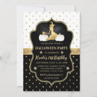 Sorcière avec pois noirs et blancs 21e anniversair
