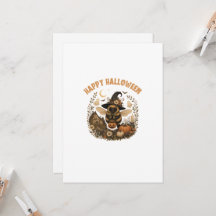 Sorcière Cottagecore Abeille Joyeux Halloween