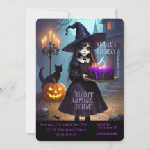 Sorcière Violette, Anniversaire Créatif et Effraya