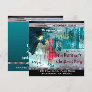 Invitation Sortez de la fête de Noël