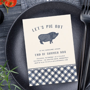 Invitation Sortons de porc ! Summer BBQ Party