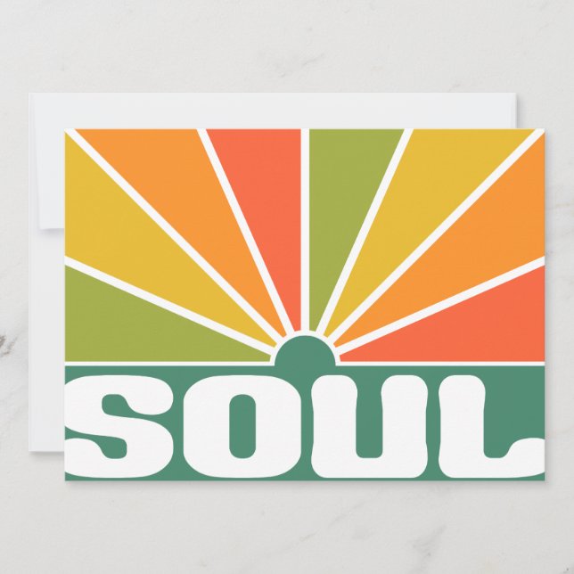 Invitation SOUL invitation, personnaliser (Devant)