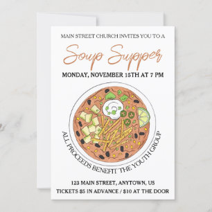 Invitation Soupe Tortilla Cookoff Concours Alimentation de so