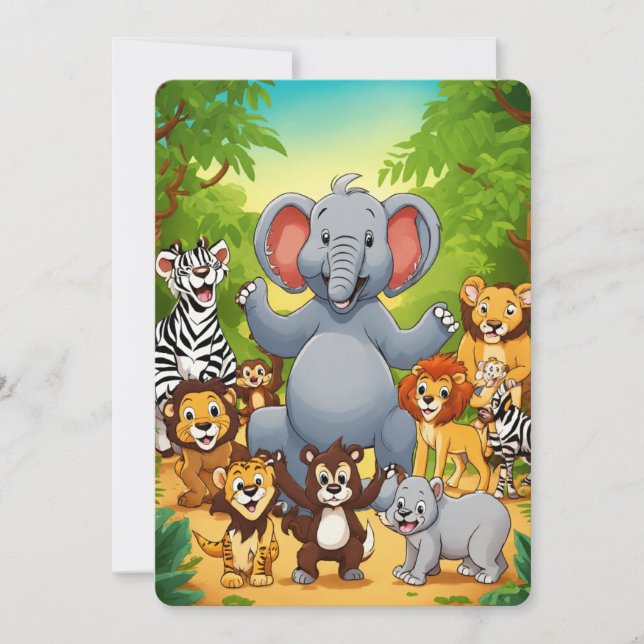 Invitation Sous la Fête des éclaboussures de mer (Devant)