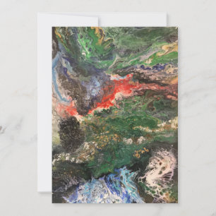 Invitation Sous la série de contes de la mer de fée peinture 