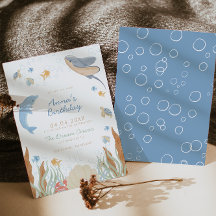 Sous le parti Anniversaire de enfant de la mer