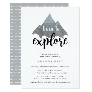 Invitations Faire Part Explorateur Zazzle Fr