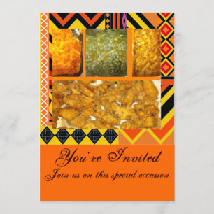 Invitation Southern Soul Food, Poulet, greens, mac &chesse, c