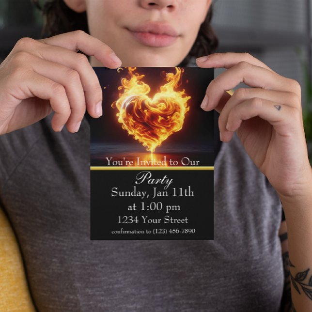 Invitation Soyez Prêts à Faire la Fête pour Notre Soirée ! (Créateur téléchargé)