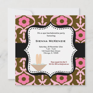 Invitation Spa Bachelorette