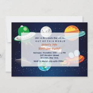 Invitation Space Adventure