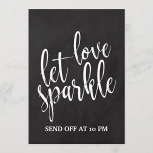 Invitation Sparkler Envoyer Désactiver le panneau de signalis