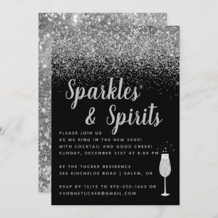 Invitation Sparkles & Spirituels Nouvel An
