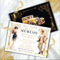 Speakeasy Flapper Great Gatsby Art Déco Party