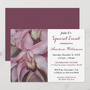 INVITATION SPÉCIAL ANNIVERSAIRE DE FÊTE