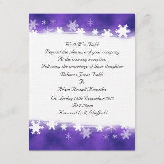 Invitation spécial de soirée