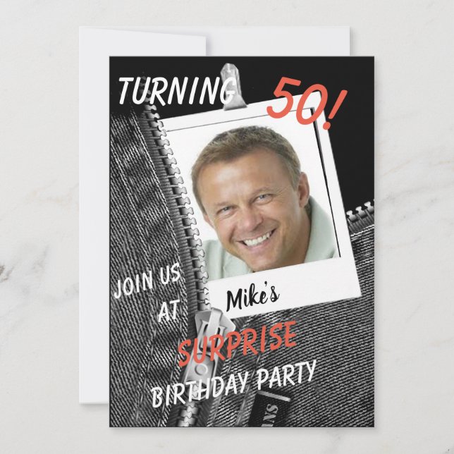 Invitation spéciale Big Bird (Devant)