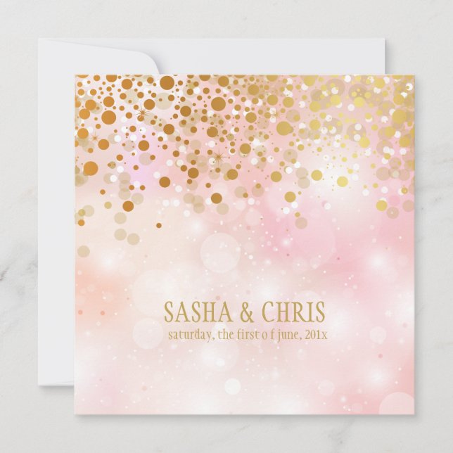 Invitation Spectacles d'or/soirées d'hiver (Devant)